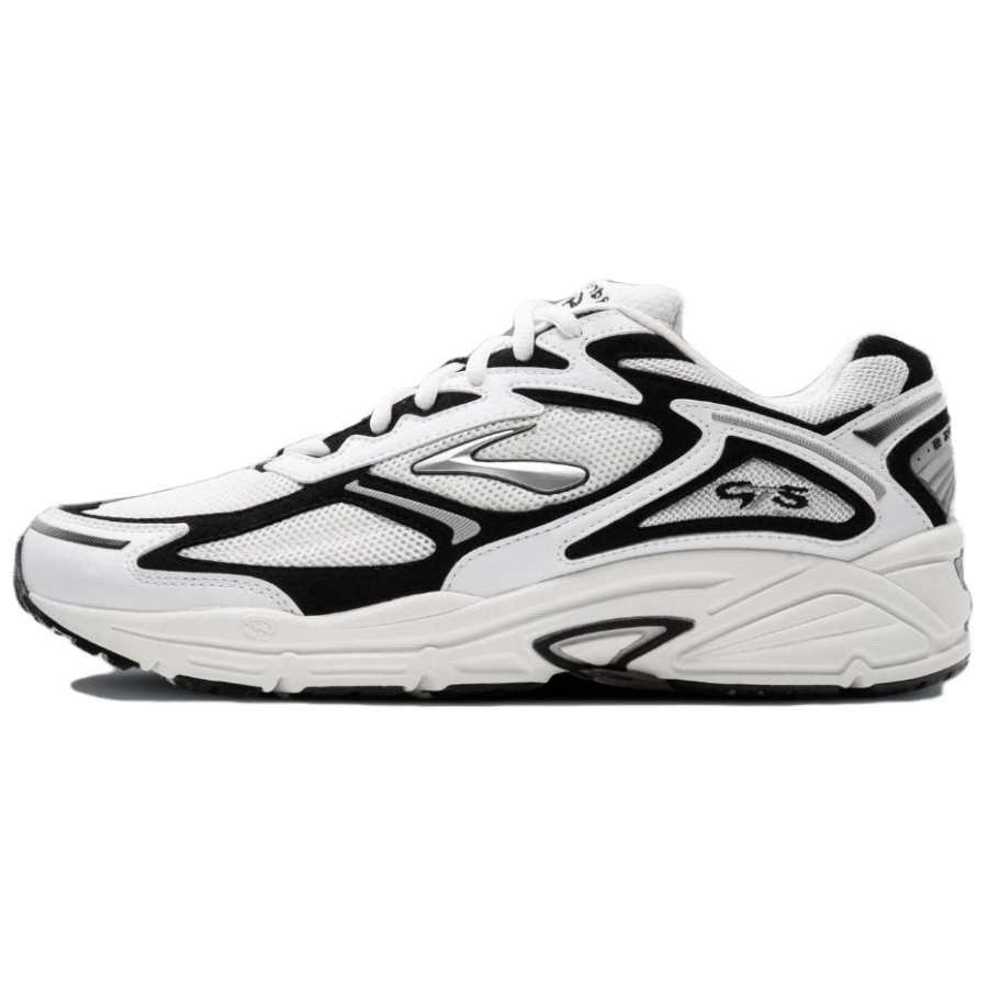 Brooks Adrenaline GTS 4 Slip Resistant Abrasion Resistant Low top Casual Running Shoes Unisex White Black