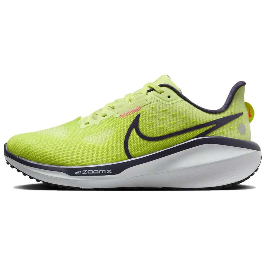 Nike Nike Air Zoom Vomero 17 Slip Resistant Abrasion Resistant Low top Casual Running Shoes Women's Neon Green