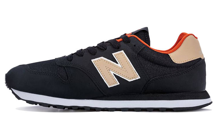 New Balance New Balance NB 500 Running Shoes Men's Low Top Black/Beige