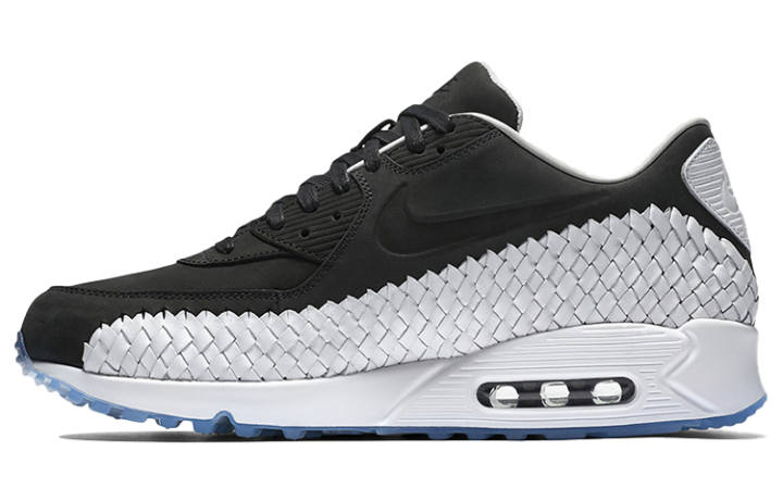 Nike Nike Air Max 90 Vintage Low top Running Shoes Men's Black White