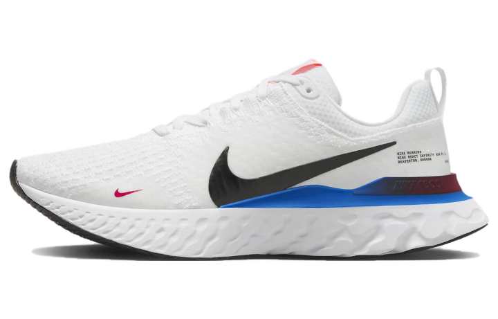 Nike Nike React Infinity Run Flyknit 3 'White Photo Blue Red'