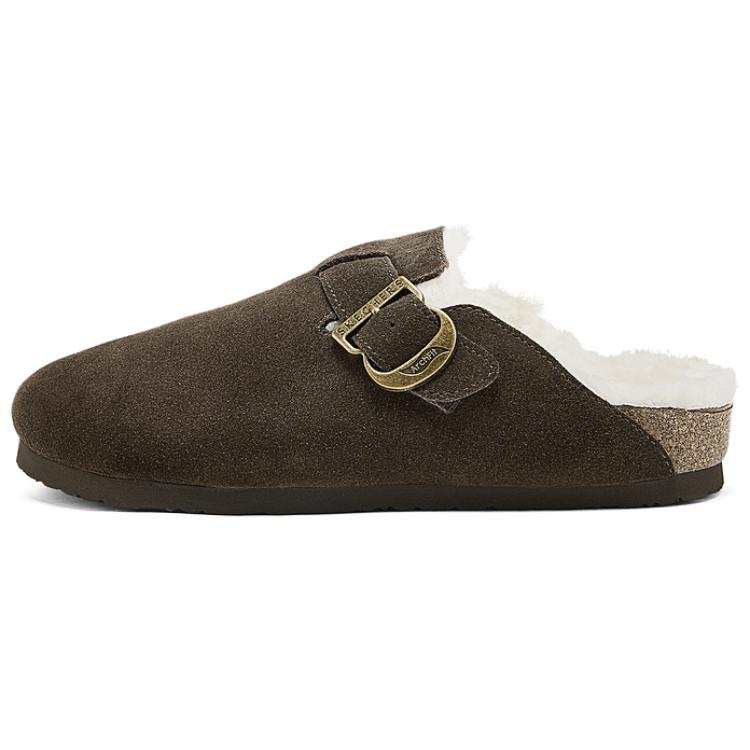 Skechers Modern Comfort Closed Toe Slippers Women's Chocolate