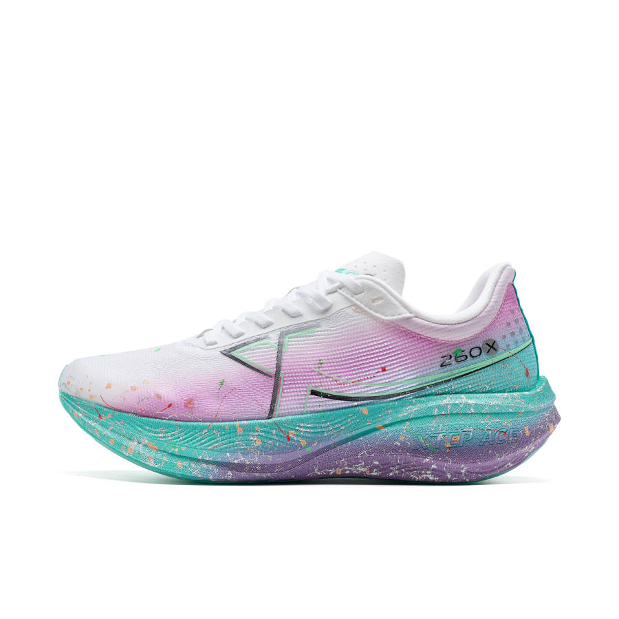 XTEP 260X 1.0 Abrasion Resistant Breathable Support Rebound Low top Carbon Plate Marathon Running Shoes Women's