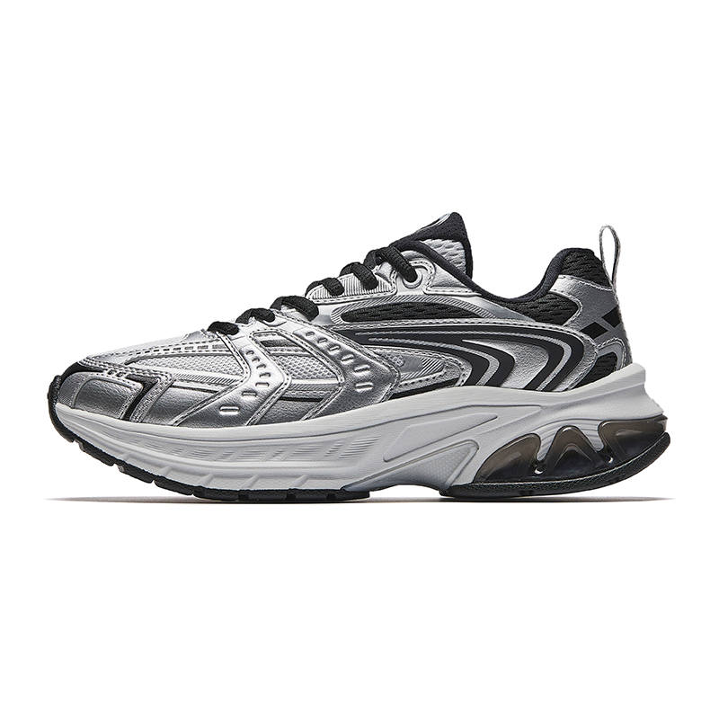 Anta Low top Running Shoes Women's Silver Gray Black