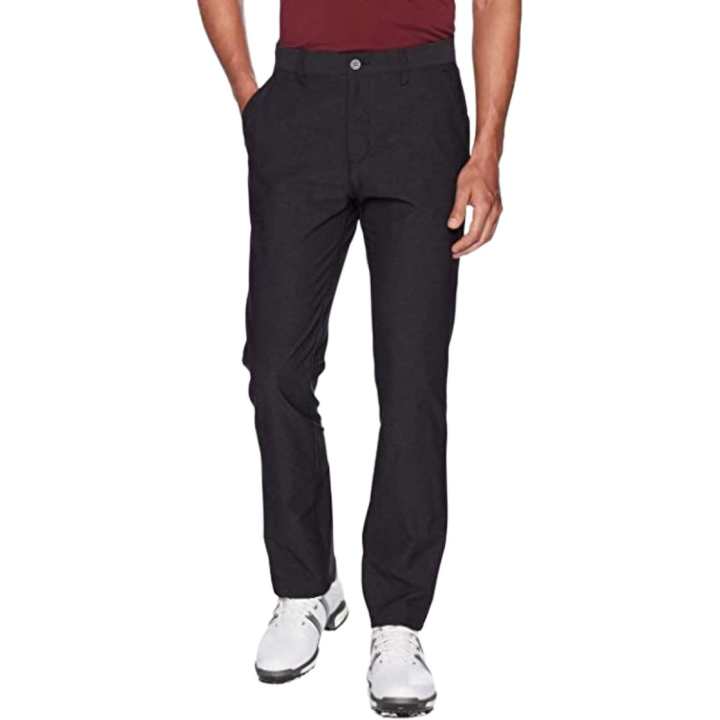Adidas Adidas Casual Pants Men's Black Moderate Straight Fit Pants