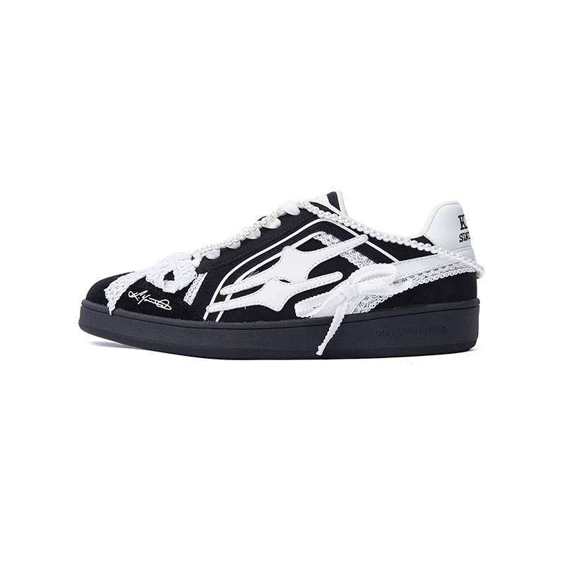 KILLWINNER Black Pearl German Army Trainers Slip Resistant Abrasion Resistant Slip Resistant Abrasion Resistant Low top