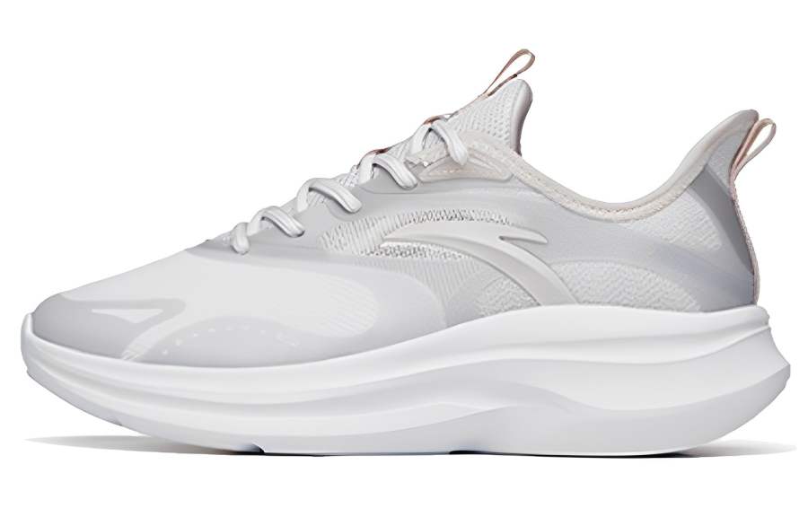 Anta Leaves 2.0 Lightweight Low top Casual Shoes Women's Gradient Silver Gray