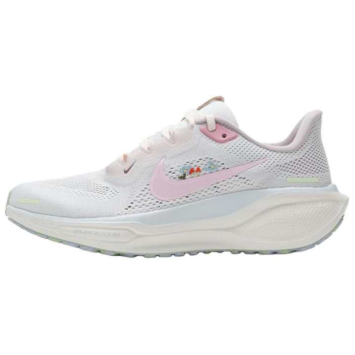 Nike Nike Pegasus 41 Abrasion Resistant Breathable Low top Casual Running Shoes Women's White