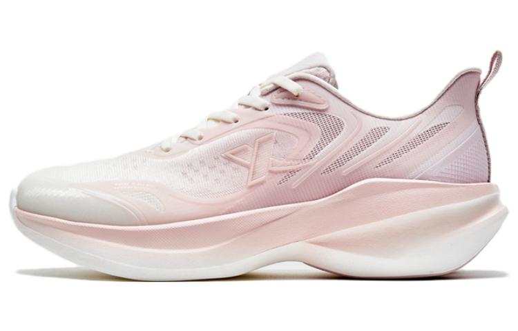 XTEP Lingbi Slip Resistant, Abrasion Resistant, Breathable Low top Running Shoes Women's Pure Pink