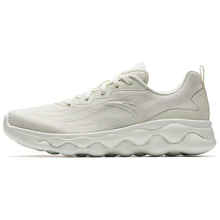 Anta Mianbomb 2 Cushioning Slip Resistant Breathable Low top Sprint Casual Running Shoes Women's Coarse Heather Gray