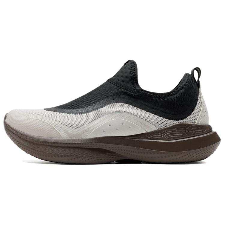 XTEP XTEP Soft Cube Low top Casual Running Shoes Men's White Gray Black
