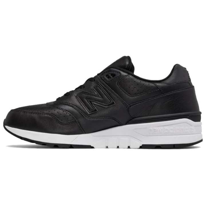New Balance New Balance 597 Leather 'Black White'