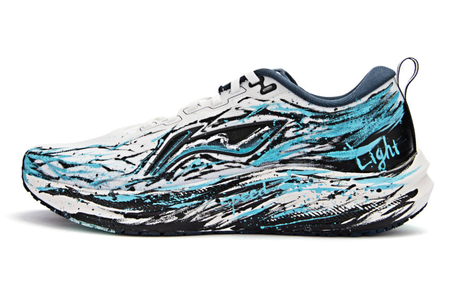 Li-Ning Li Ning Red Hare 8 Fabric Cushioning Slip Resistant Abrasion Resistant Breathable Lightweight Rebound Low top