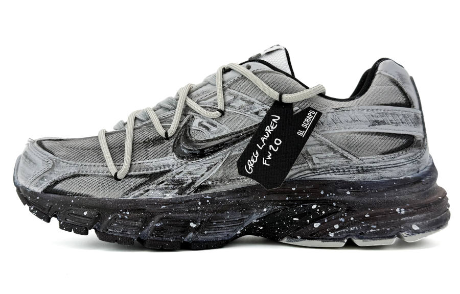 Nike Nike Initiator Cushioning Abrasion Resistant Cushioning, Wear Resistant Low top Casual Running Shoes Unisex Gray