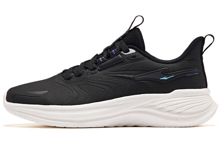 Erke Tissot 2.0 Low top Sprint Running Shoes Men's Black Purple