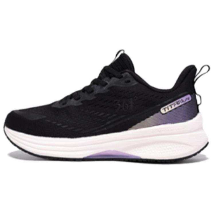 361° Slip Resistant Abrasion Resistant Slip Resistant Abrasion Resistant Low top Running Shoes Women's Black Purple