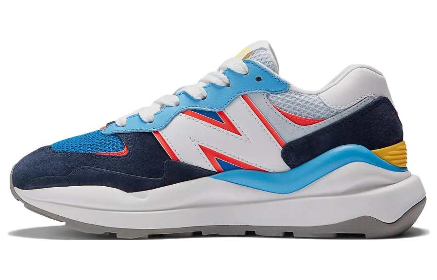 New Balance 57/40 Wmns New Balance 'Natural Indigo Electric Red' Women's