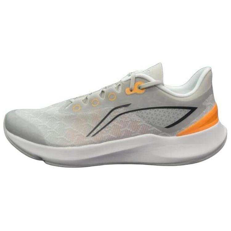 Li-Ning Li Ning Sports Life Collection Mesh Slip Resistant Abrasion Resistant Low top Running Shoes Men's Gray
