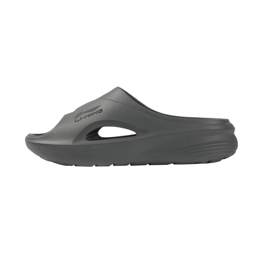 Li-Ning Li Ning Slip Resistant Abrasion Resistant Slip Resistant Abrasion Resistant Slide Slippers Men's Dark Gray