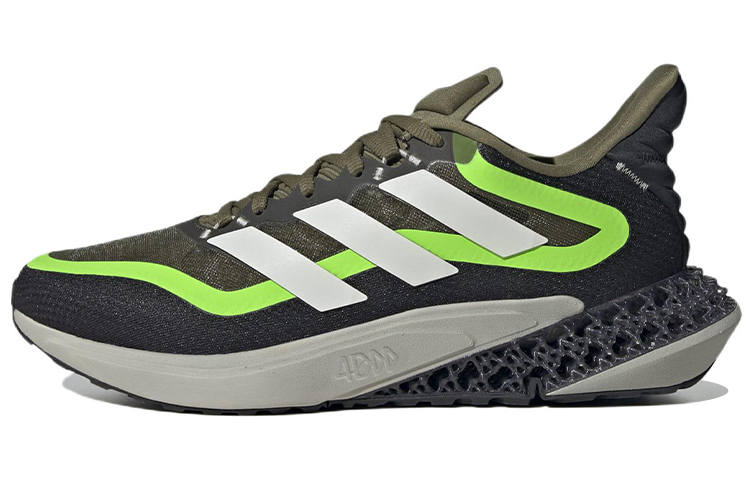 Adidas Adidas 4D FWD Pulse 2 Lightweight Abrasion Resistant Cushioning Low top Running Shoes Olive Green
