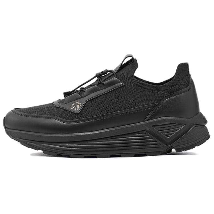 DESCENTE Dualis Slip Resistant Abrasion Resistant Low top Casual Shoes Men's Black