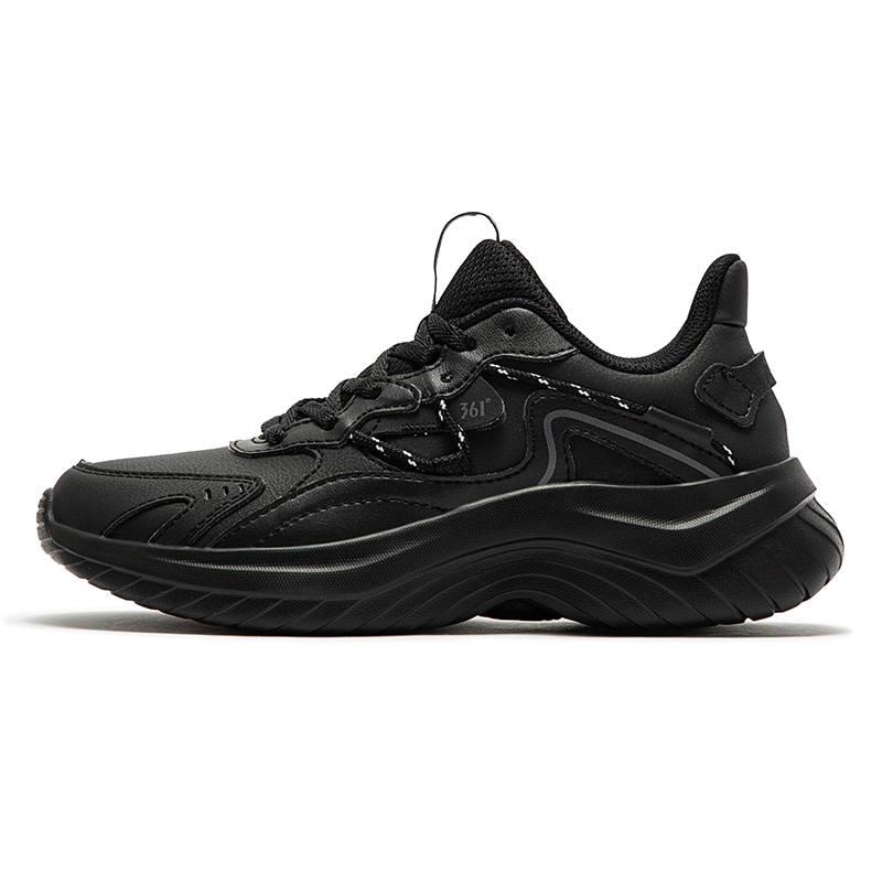 361° Cushioning Slip Resistant Low top Running Shoes Women's Black