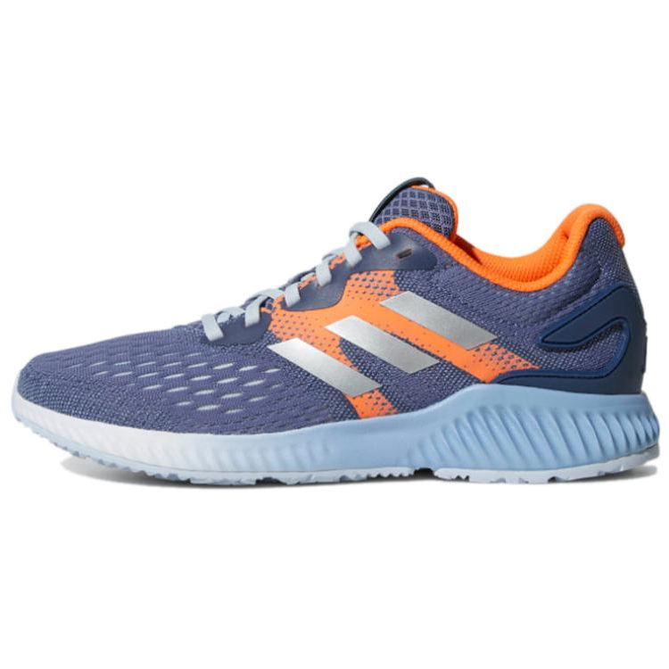 Adidas Adidas Aerobounce Comfortable Fabric Breathable Low top Running Shoes Women's Blue