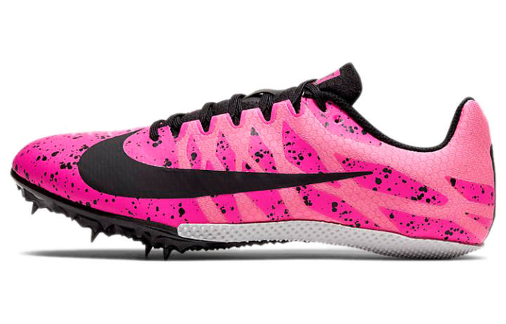 Nike Nike Air Zoom Rival S 9 Spikes 'Paint Splatter Pink Blast'