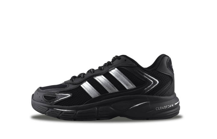 Adidas Adidas ECLYPTIX 2000 Slip Resistant Abrasion Resistant Low top Running Shoes Unisex Black Silver