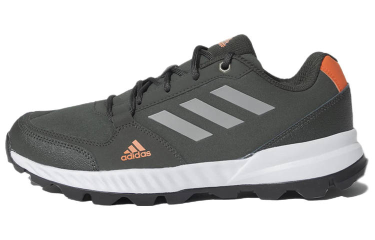 Adidas Adidas Rigket Comfortable Leather Slip Resistant Abrasion Resistant Low top Running Shoes Men's Gray