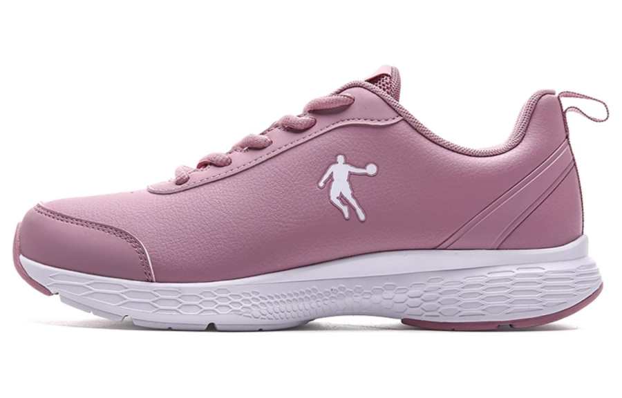 QIAODAN Non Slip And Waterproof Low top Running Shoes Women's Pink Purple