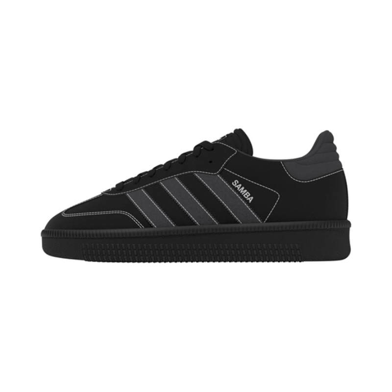 Adidas Originals Samba XLG Abrasion Resistant Breathable Low top Skateboard Shoes Unisex Black
