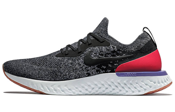 Nike Nike Epic React Flyknit Black Red Orbit