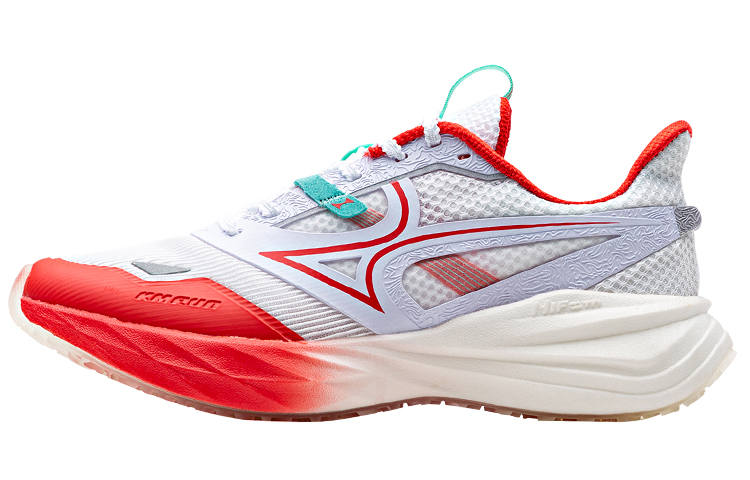 HEALTH KMR Physical Fitness Test & Exam Running Shoes Unisex White Red