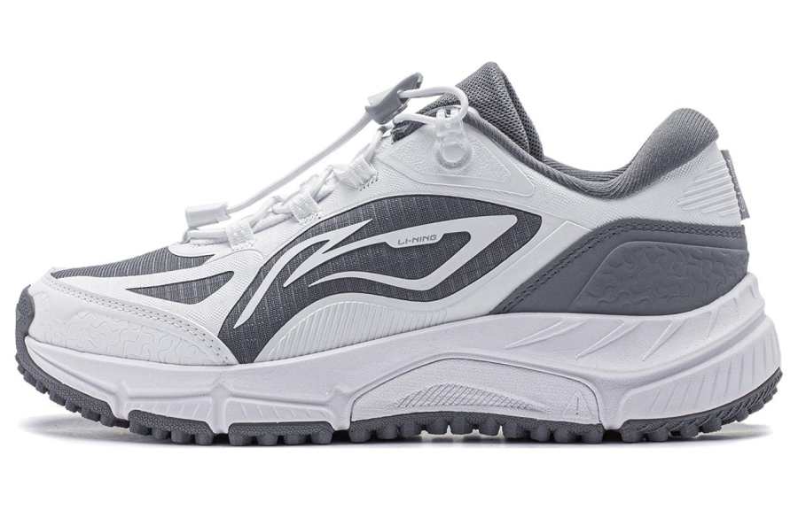 Li-Ning Li Ning Yi Jie Lite V2 Slip Resistant Slip Resistant Low top Running Shoes Women's White Gray