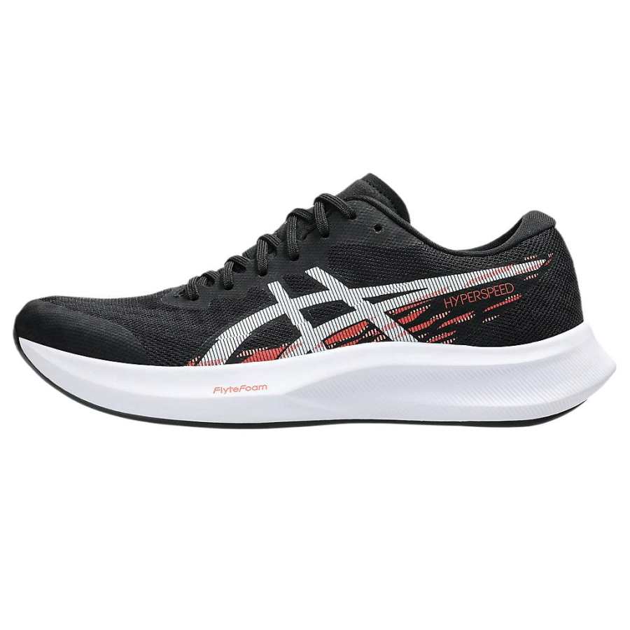 ASICS HYPER SPEED 4 Fashion Low top Abrasion Resistant Rubber, FLYTEFOAM Running Shoes Women's Black