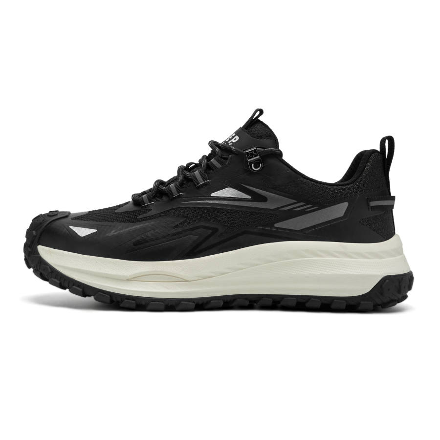 JEEP SPIRIT Mesh Low top Running Shoes Men's Graphite Black