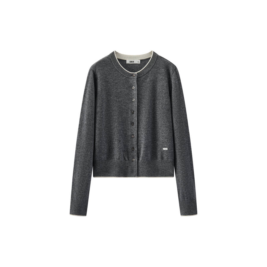 Semir Knitted Fabric Cardigan Women's