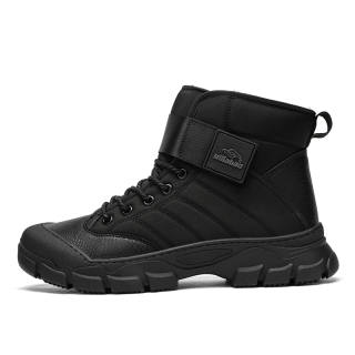 YIJIABAO Thermal Slip Resistant Short Outdoor Boots Men's Black