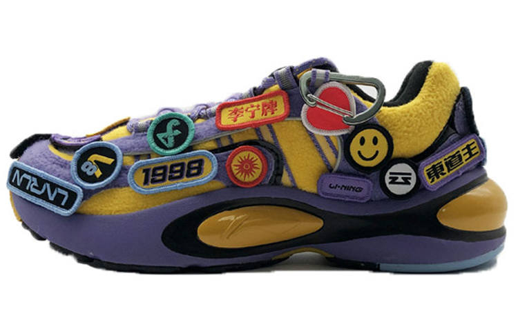 Li-Ning Li Ning Sports Cushioning Slip Resistant Abrasion Resistant Cushioning Slip Resistant Abrasion Resistant Low top