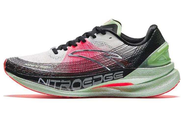 Anta Champion Series Abrasion Resistant Low top Running Shoes Men's Black Pink Blue