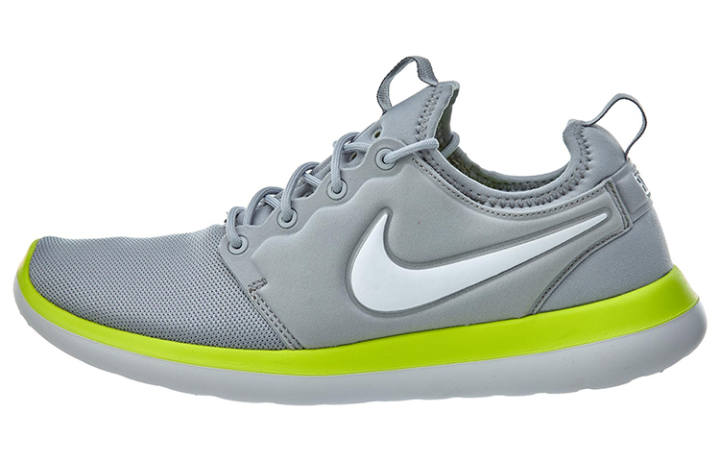 Nike Nike Roshe Two Running Shoes Men's Low Top Gray/Green/White