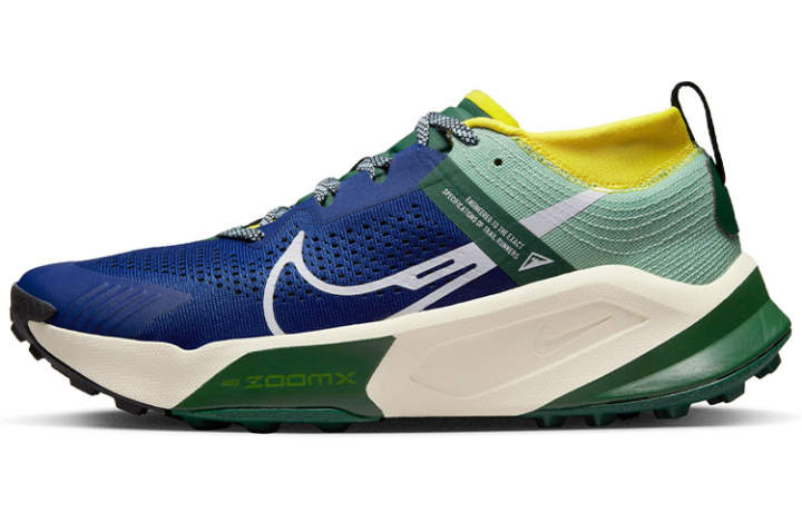 Nike Nike ZoomX Zegama Trail Deep Royal Blue Yellow Strike