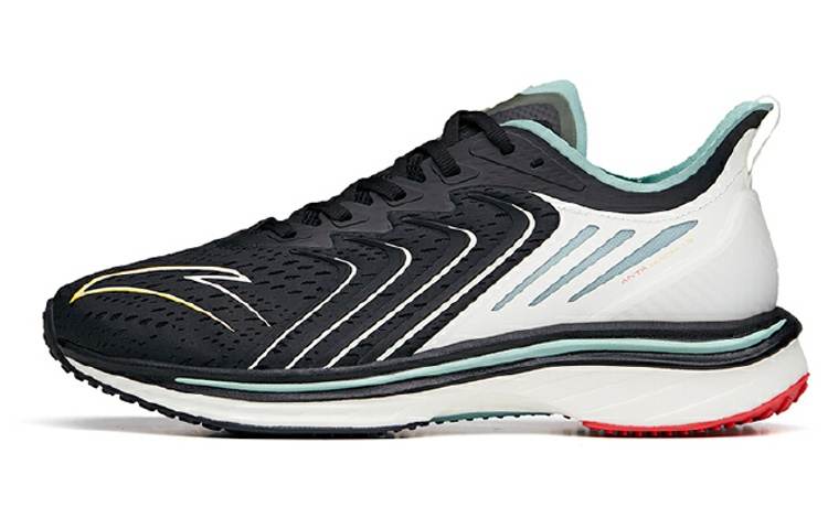 ANTA MACH 1.0 Running Shoes Men's Low Top Black/Green/White