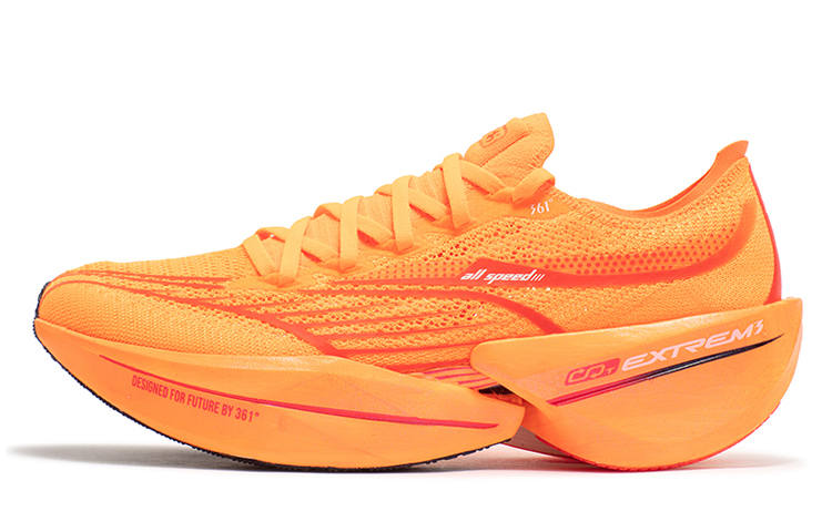 361° Feitiao Future Running Shoes Unisex Low Top Orange