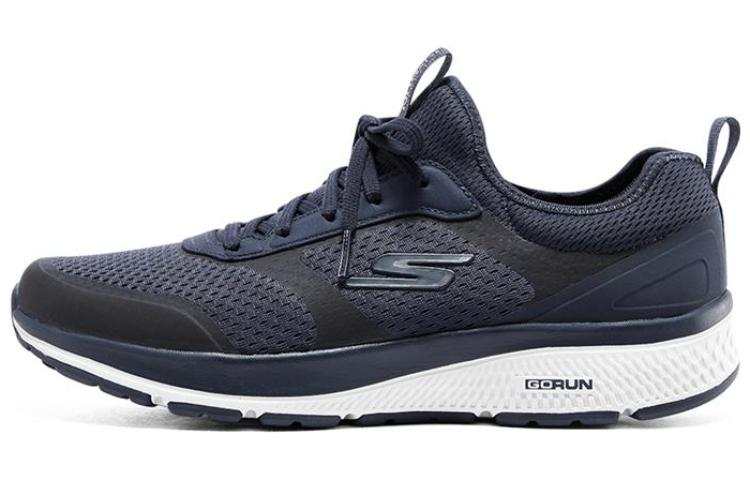 Skechers Go Run Consistent Fabric Low top Casual Running Shoes Men's Marine Blue