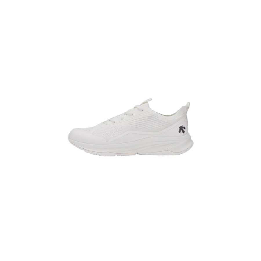 DESCENTE LAVITATE 2 Comfortable Cushioning Abrasion Resistant Breathable Low top Running Shoes Men's White