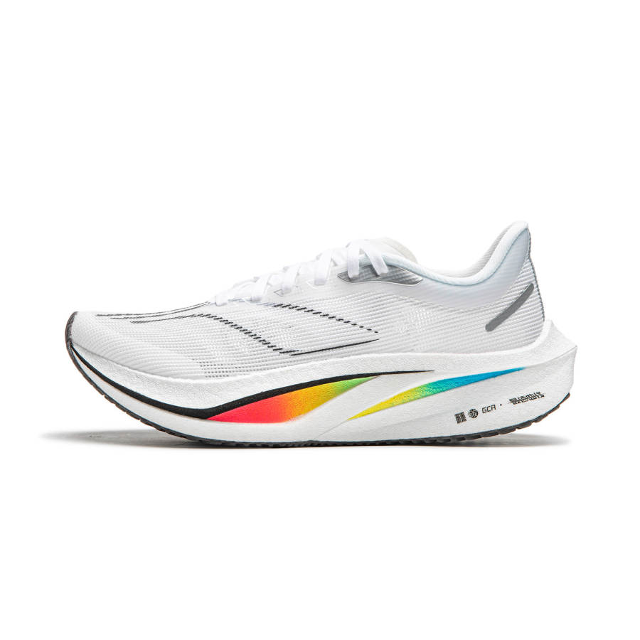 Li-Ning Li Ning Feidian 4 Challenger Low top Sprint Running Shoes Women's Standard White