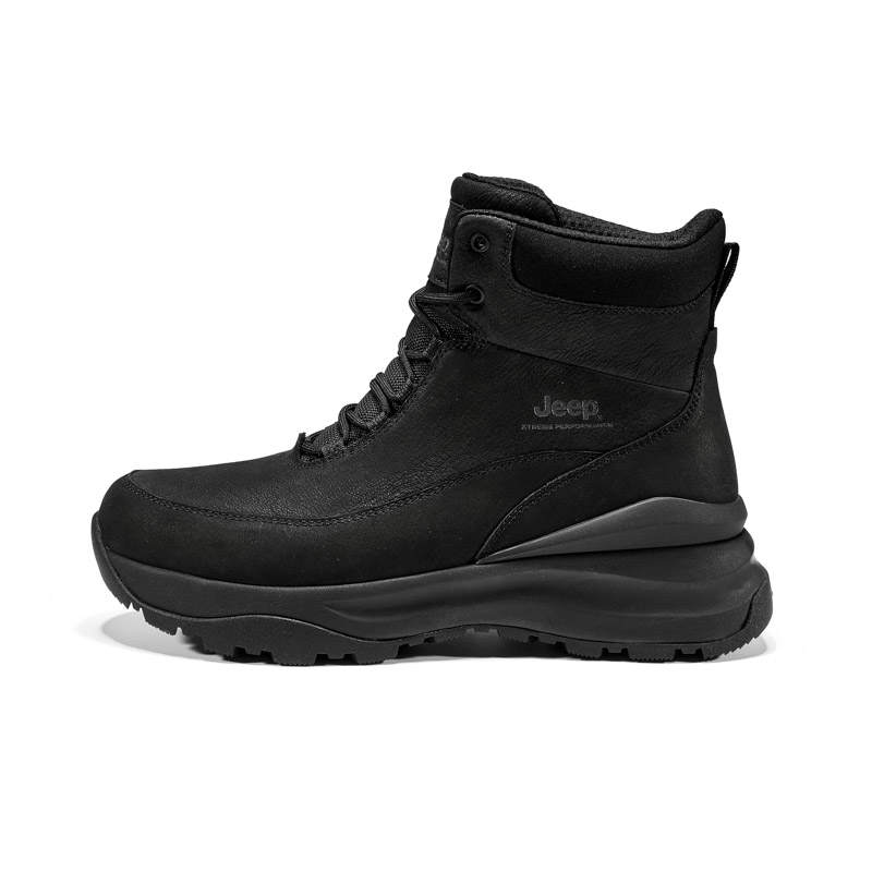 Jeep Abrasion Resistant Trendy Short Mid Calf Outdoor Boots Men's