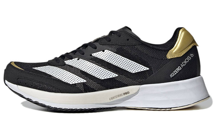 Adidas Adidas Adizero Adios 6 Black Gold Metallic Women's